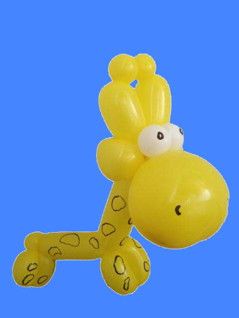 Giraffe Ballongiraffe aus Luftballons